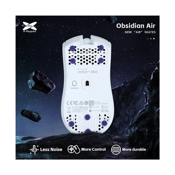 Obsidian Air Mouse Skates Universales