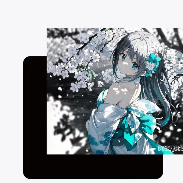 Panpad Blue Girl Glasspad